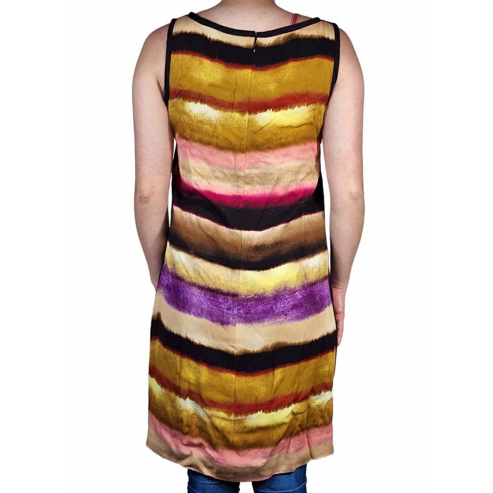 Ann Taylor multicolor striped dress Size 8 - Picture 2 of 5